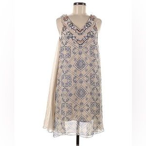 FREE PEOPLE Dress with beaded design